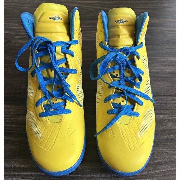 NEW Nike Zoom Hyperfuse 2011 Elite Youth Nationals PE Volt Blue Sz 12 (Men’s 11) main image 13